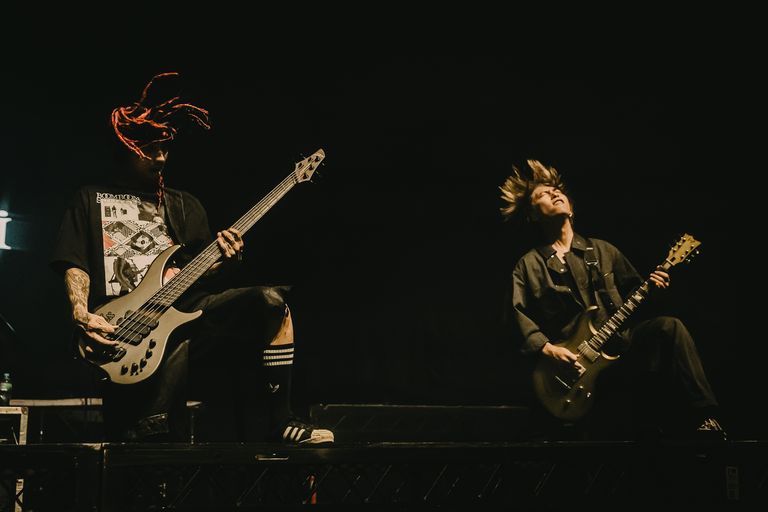 Coldrain performing live in Adelaide at AEC Arena